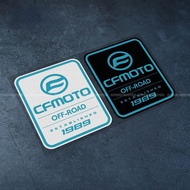 CFMOTO Logo Sticker, 450MT, 450SR, 700MT, 450CLC Motorcycle Fuel Tank Decoration Sticker