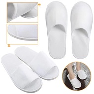 Towelling Open Closed Toe Hotel Slipper Spa Shoes Disposable