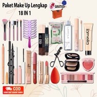 PAKET ALAT MAKEUP SET LENGKAP 1 SET MURAH / Paket Makeup Lengkap 1 Set / Paket Make Up Murah Lengkap