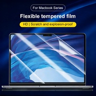 HD soft tempered screen protector for MacBook Air 13.6 A2681 A3240 Pro 14.2 13.3 A1989 A1708 Air15.3