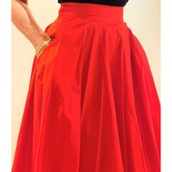 Red Skirt Sara Label