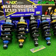 NLK PERFORMANCE RACING MONOSHOCK ABSORBER REBOUND 200MM 203MM 205MM LC135 Y15ZR Y16ZR RS150 RSX150