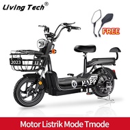 PROMO- LiVing Sepeda Listrik Motor 48V Sepeda Listrik Dewasa Sepeda