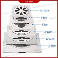 7.5/8/9/10/12/15cm stainless steel thickened drain trap drain cover floor drain  drainage cover washing machine drain cover