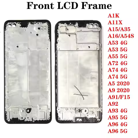 For OPPO A15 A16 A35 A1k A53 A54S A55 A72 A74 A5 A9 2020 A91 A92 A93 A95 A96 F15 4G 5G Middle Frame 