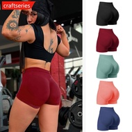 CRAFTSERIES Women Fashion Sexy Running Fitness Leggings Quick Drying Yoga Sports Pants Tight Hip-Lif