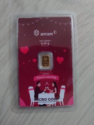 Micro Gold Antam 0.25 gram