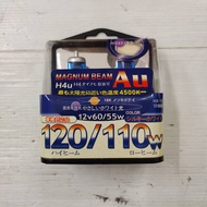 MAGNUM AU Car Universal Halogen Headlight Headlamp Bulb Beam H4 (4500k)