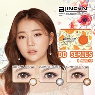 (2 PCS) Blincon DD 3 Months Lens Disposable  Cosmetic Color Contact Lenses Months Lens 1/3