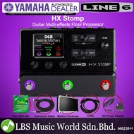 Line 6 HX Stomp Guitar Multi Effects Floor Processor FX Pedal and Amp Modeler with 3 Footswitches