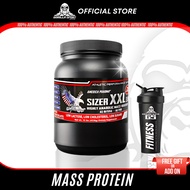 America Pharma Mass Sizer XXL Protein Susu Gym Susu Naik Berat Mass Protein  (900G)
