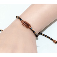 Copper Combination Rope Bracelet Positive Energy Bracelet Stops Negative Energy Health Bracelet Simp