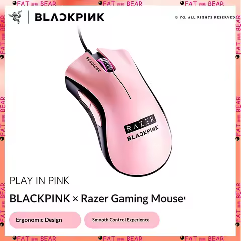 Razer Mouse BLACKPINK Collaboration Viper Standard Edition Game Cable Mouse Gift