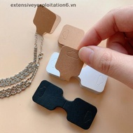 # exten # Foldable Kraft Paper Display Cards Jewelry Holder for Nelace Bracelet DIY Paaging for Craf