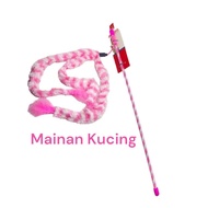 Cat Toy Wand - Interactive Cat Feather Wand Toy