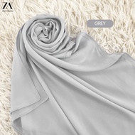 ZOE ARISAH TUDUNG SHAWL CHIFFON SILK 1.8M Plain Matchy 2025 Hijab Kosong WALEEYA Scraft Flowy Murah 