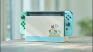 switch 動物森友會 主機連手制 連dock 有盒