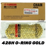YAMAHA CHAIN 428H ORING GOLD 100% HIGH QUALITY 428 O RING CHAIN RANTAI ORING 428 RANTAI YAMAHA O RIN