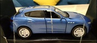 全新 ~ 藍色瑪莎拉蒂休旅車款式合金模型車 ( 1 : 32 ) / 模型車 / 收藏家 / 數量不多欲購從速