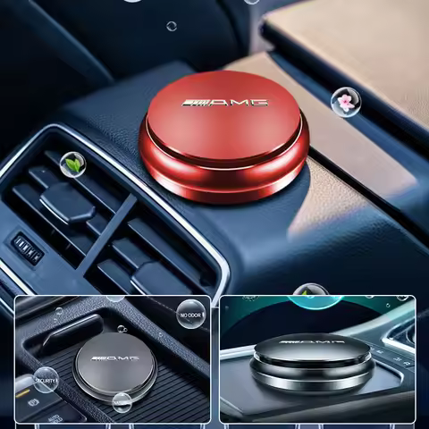 Car Interio RAMG Badge Air Freshener Air Purifier Perfume Car Styling for Mercedes Benz W212 W211 W2