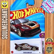 Hotwheels Toyota GR86 Cup Maroon Diecast Toy JDM Car