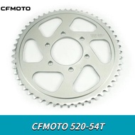 CFMOTO 400NK  54TRear Sprocket Tooth Plate Chain Plate Gear Original Accessories