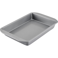 Farberware Nonstick Bakeware 9x13 Baking Pan, Rectangular Cake Pan, Gray QUOU