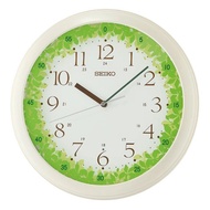 [Powermatic] Seiko QHA010H LED Auto Constant Light Bright Nature Motif Clock for Kid's Room Wall Clock