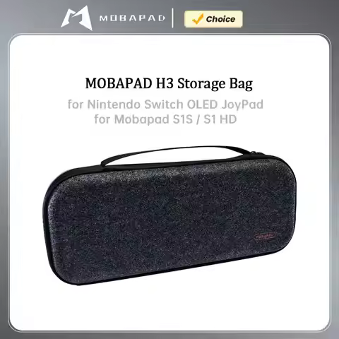 MOBAPAD H3 Storage Bag Carrying Case，Shell Protective Cover for Nintendo Switch OLED JoyPad for Moba