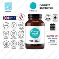 Viridian Cherry Night Powder, Sleep Formula, 150g, EXP: 10/27, 100% VEGAN, ORGANIC & PURE (JUNK-Free