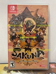 《今日快閃價》（中古二手）Switch NS遊戲 天穗之咲稻姬 Sakuna Of Rice and Ruin 美版中英文版