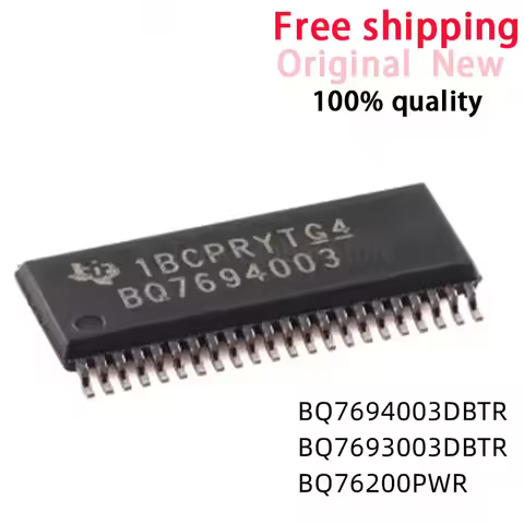 10Pcs BQ7694003 TSSOP44 BQ7694003DBTR BQ76940 BQ7693003DBTR BQ7693003 BQ76200PWR BQ76200 IC Chip