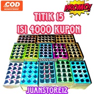 GOSOK GOSOK TENGKORAK TITIK 15 isi 4000 KEPiNG /MAINAN MURAH/KEKINIAN VIRAL 2023