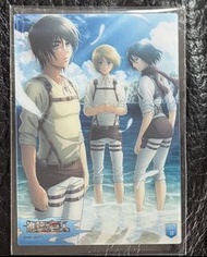 進擊的巨人 透卡 食玩卡 看海 艾倫 艾連 米卡莎 三笠 Attack on titans Eren Mikasa trading card