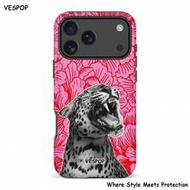 Y2K Dual-Layer Shockproof Phone Case, Glossy Design, Vibrant Colors, Compatible With IPhone 17/16/15