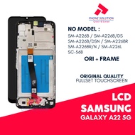 LCD Samsung A22 5G + Frame FullsetTouchscreen