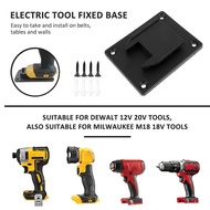 .B.W-6Packs Tool Holders with 24 Screws for 20V Drill Mount Fit for E Tools