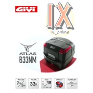 GIVI BOX B33NM ATLAS MONOLOCK TOPCASE BLACK 33LTR
