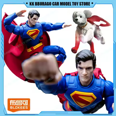 New Blokees DC Superman 2025 Champion Version Superdog Krypto Action Figures Assembly Model Kit Toys