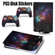 PS5 Disk PS5 Sticker PS5 Skins PS5 Covers Decal for PS5 Playstation5 Console Skin 2 Controller Skins - Starry Sky