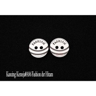 KEMEJA FASHION A86 black shirt buttons