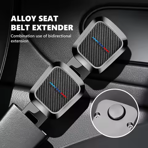 Car Seat Belt Clip Extender Lock Buckle Plug Protection Accessories For BMW M M2 M3 M4 M5 M6 E46 E90