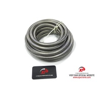 BRAIDED HOSE STAINLESS STEEL AN6 (1M)
