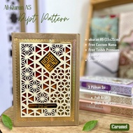 Al-Quran A5 Premium Include Pattern + Custom Name. Free Premium 33-PIECE Tasbih