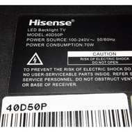 HISENSE 40D50P TP.VST59S.PB813  LED  TV MAIN BOARD TP.VST59S.PB813