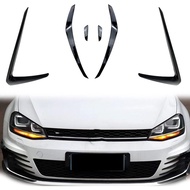 VW Golf MK7 GTI Front canard splitter 2013-16 front bumper Trim Lip Volkswagen MK7 GTI accessories