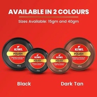 Kiwi Paste Shoe Polish 15G/40G