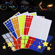 YOLA Bike Reflective Stickers Security Cycling Accessories Night Safty Warning Wheel Rim Sticker