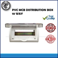 TC MCB PVC DB Box / MCB Distribution Box 10 Way PVC
