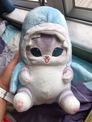 可愛鯊魚貓咪毛公仔